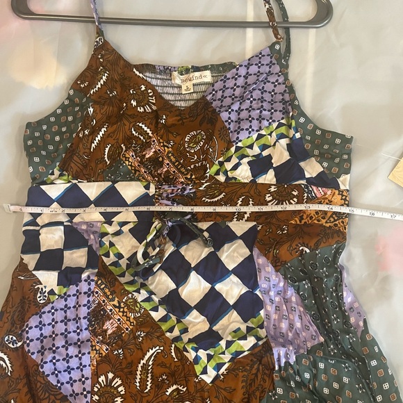 NEW Rewind Juniors Girls Corset Print Midi Slip Dress sz:XL - Picture 13 of 13